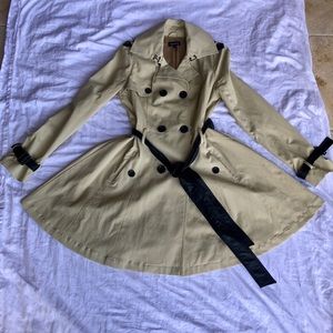 Bebe trench coat